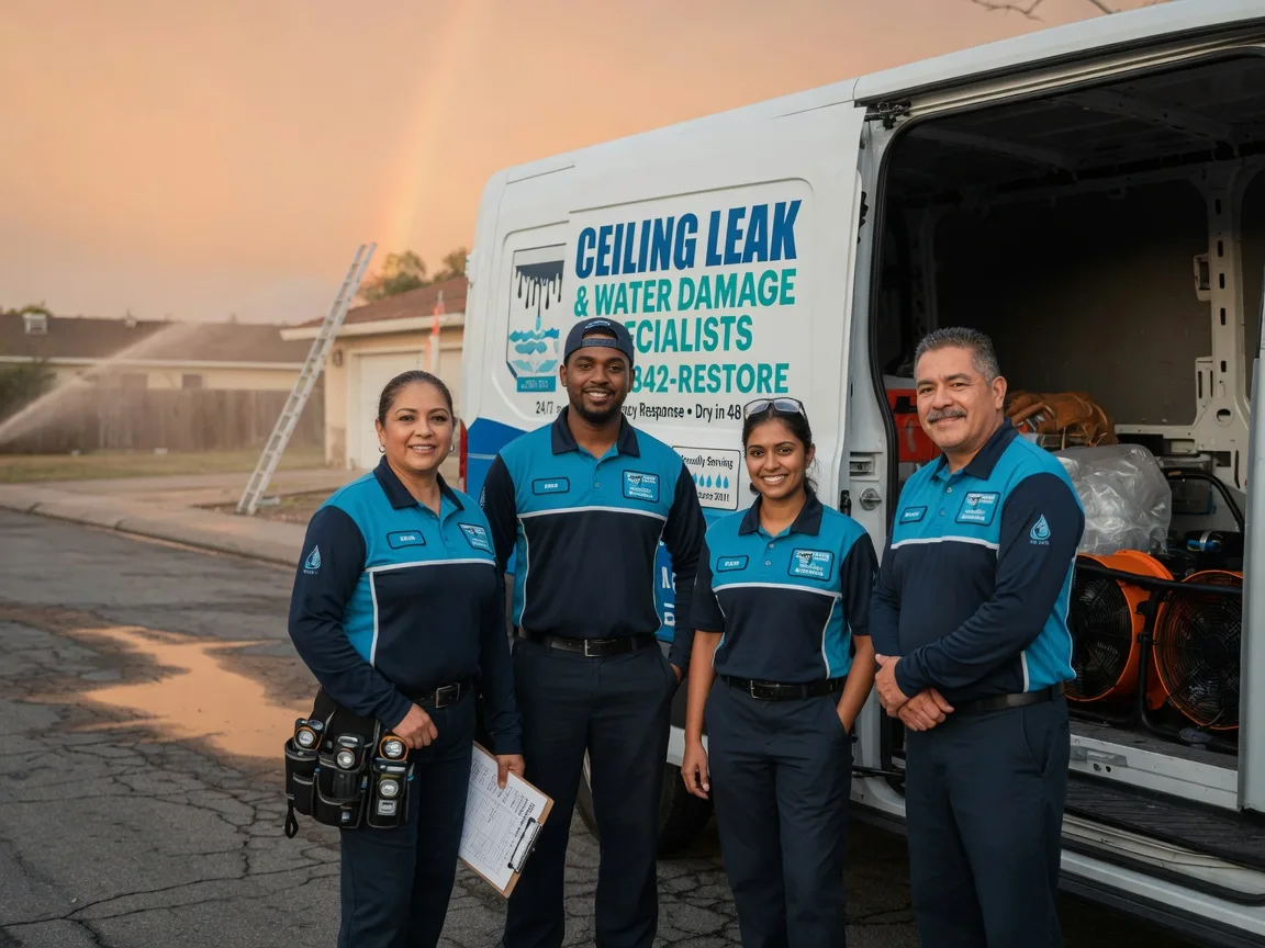 Ceiling Leak Cleanup company in Rockville, NE