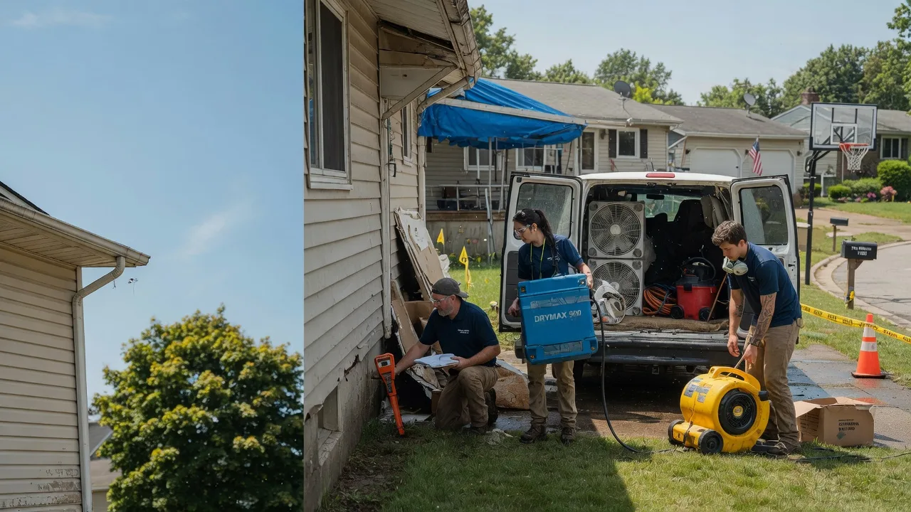 Ceiling Leak Cleanup in Rockville, NE near me